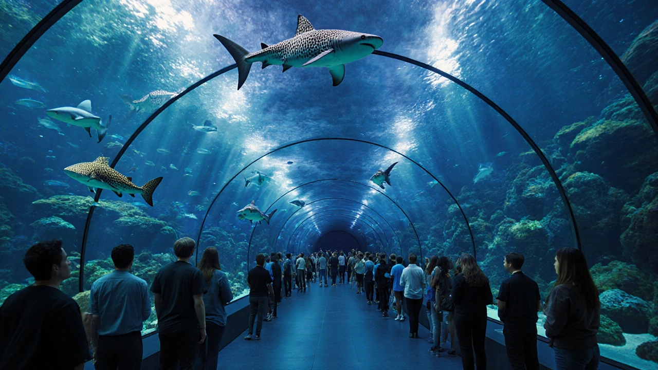 Dubai Aquarium: What It’s Really Like Inside the World’s Largest Underwater Tunnel