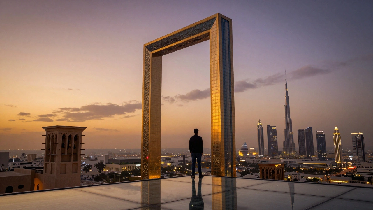 Dubai Frame: The Ultimate Vantage Point for Men Who Want to See the City Like a King
